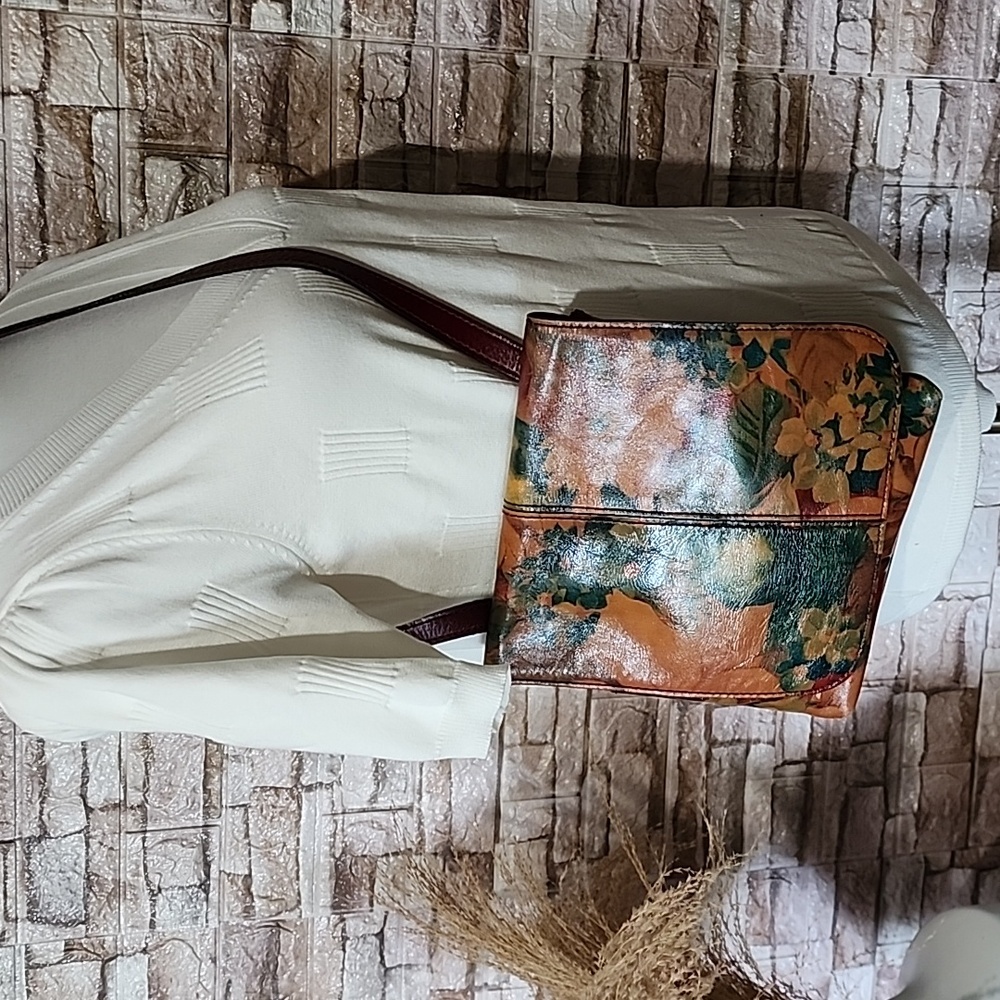 Patricia Nash Vintage Floral Crossbody Bag